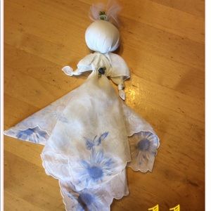 Vintage Handkerchief Church Doll
